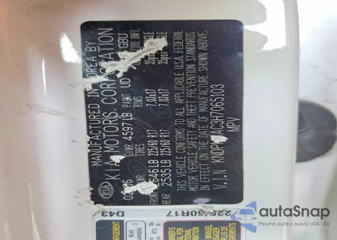 2017 Kia Sportage Lx from USA, damaged, VIN KNDPM3AC3H7065103